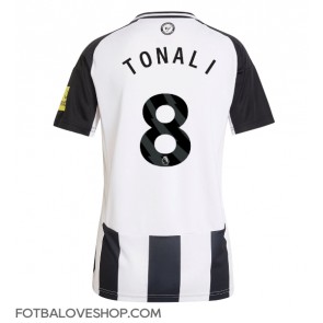 Newcastle United Sandro Tonali #8 Dámské Domácí Dres 2024-25 Krátký Rukáv