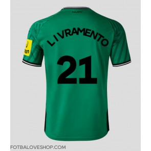 Newcastle United Tino Livramento #21 Venkovní Dres 2023-24 Krátký Rukáv