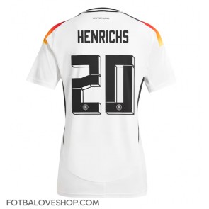 Německo Benjamin Henrichs #20 Domácí Dres ME 2024 Krátký Rukáv