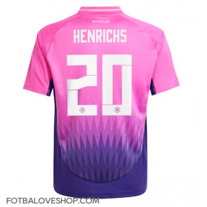 Německo Benjamin Henrichs #20 Venkovní Dres ME 2024 Krátký Rukáv