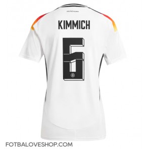 Německo Joshua Kimmich #6 Dámské Domácí Dres ME 2024 Krátký Rukáv