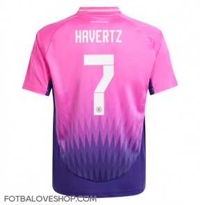 Německo Kai Havertz #7 Venkovní Dres ME 2024 Krátký Rukáv