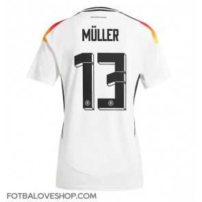 Německo Thomas Muller #13 Domácí Dres ME 2024 Krátký Rukáv