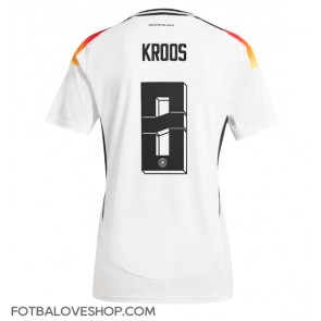 Německo Toni Kroos #8 Dámské Domácí Dres ME 2024 Krátký Rukáv