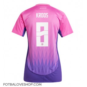 Německo Toni Kroos #8 Dámské Venkovní Dres ME 2024 Krátký Rukáv