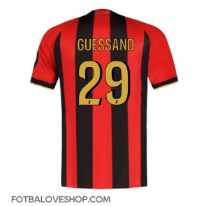 OGC Nice Evann Guessand #29 Domácí Dres 2024-25 Krátký Rukáv