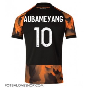 Olympique de Marseille Aubameyang #10 Alternativní Dres 2023-24 Krátký Rukáv