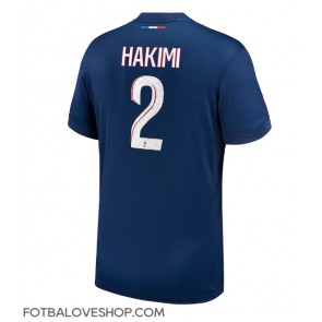 Paris Saint-Germain Achraf Hakimi #2 Domácí Dres 2024-25 Krátký Rukáv