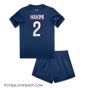 Paris Saint-Germain Achraf Hakimi #2 Dětské Domácí Dres 2024-25 Krátký Rukáv (+ trenýrky)