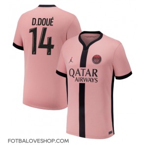 Paris Saint-Germain Desire Doue #14 Alternativní Dres 2024-25 Krátký Rukáv