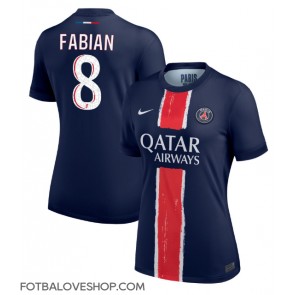 Paris Saint-Germain Fabian Ruiz #8 Dámské Domácí Dres 2024-25 Krátký Rukáv