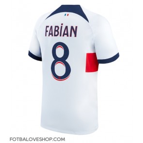 Paris Saint-Germain Fabian Ruiz #8 Venkovní Dres 2023-24 Krátký Rukáv