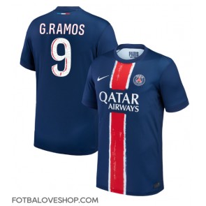 Paris Saint-Germain Goncalo Ramos #9 Domácí Dres 2024-25 Krátký Rukáv