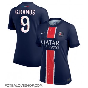 Paris Saint-Germain Goncalo Ramos #9 Dámské Domácí Dres 2024-25 Krátký Rukáv