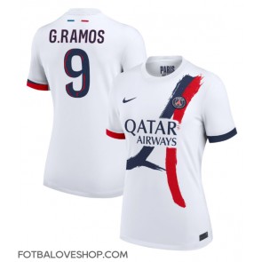 Paris Saint-Germain Goncalo Ramos #9 Dámské Venkovní Dres 2024-25 Krátký Rukáv