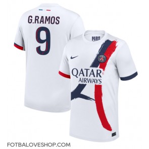 Paris Saint-Germain Goncalo Ramos #9 Venkovní Dres 2024-25 Krátký Rukáv