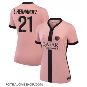 Paris Saint-Germain Lucas Hernandez #21 Dámské Alternativní Dres 2024-25 Krátký Rukáv