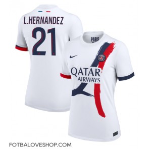 Paris Saint-Germain Lucas Hernandez #21 Dámské Venkovní Dres 2024-25 Krátký Rukáv