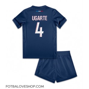 Paris Saint-Germain Manuel Ugarte #4 Dětské Domácí Dres 2024-25 Krátký Rukáv (+ trenýrky)