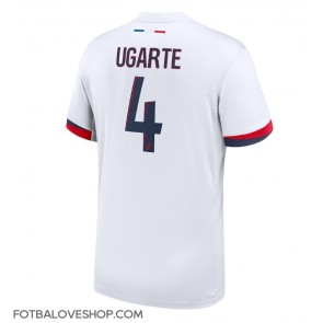 Paris Saint-Germain Manuel Ugarte #4 Venkovní Dres 2024-25 Krátký Rukáv