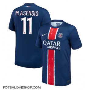 Paris Saint-Germain Marco Asensio #11 Domácí Dres 2024-25 Krátký Rukáv