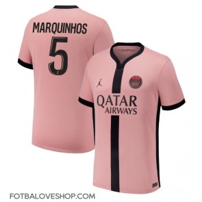 Paris Saint-Germain Marquinhos #5 Alternativní Dres 2024-25 Krátký Rukáv