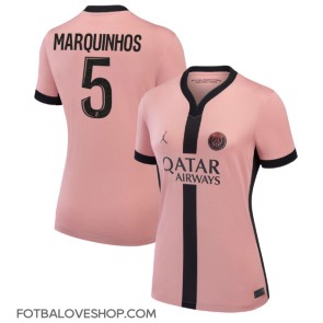 Paris Saint-Germain Marquinhos #5 Dámské Alternativní Dres 2024-25 Krátký Rukáv