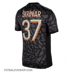 Paris Saint-Germain Milan Skriniar #37 Alternativní Dres 2023-24 Krátký Rukáv