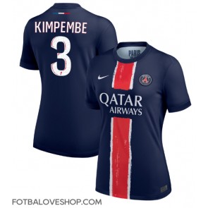 Paris Saint-Germain Presnel Kimpembe #3 Dámské Domácí Dres 2024-25 Krátký Rukáv