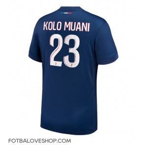 Paris Saint-Germain Randal Kolo Muani #23 Domácí Dres 2024-25 Krátký Rukáv