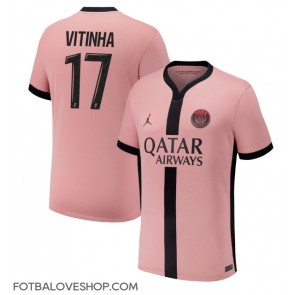 Paris Saint-Germain Vitinha #17 Alternativní Dres 2024-25 Krátký Rukáv