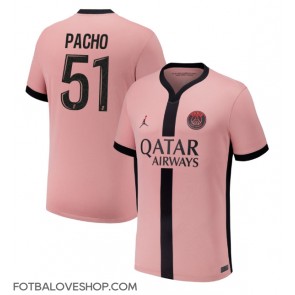 Paris Saint-Germain Willian Pacho #51 Alternativní Dres 2024-25 Krátký Rukáv