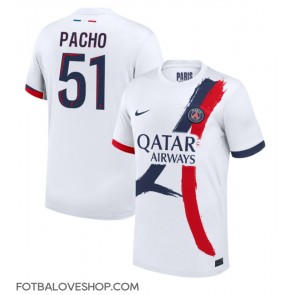 Paris Saint-Germain Willian Pacho #51 Venkovní Dres 2024-25 Krátký Rukáv