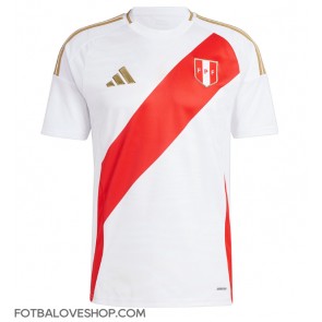 Peru Domácí Dres Copa America 2024 Krátký Rukáv