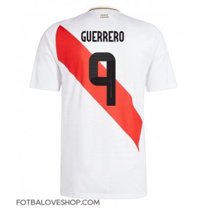 Peru Paolo Guerrero #9 Domácí Dres Copa America 2024 Krátký Rukáv