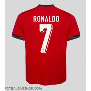 Portugalsko Cristiano Ronaldo #7 Domácí Dres ME 2024 Krátký Rukáv