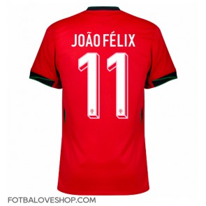 Portugalsko Joao Felix #11 Domácí Dres ME 2024 Krátký Rukáv