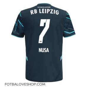 RB Leipzig Antonio Nusa #7 Alternativní Dres 2024-25 Krátký Rukáv