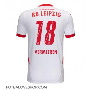 RB Leipzig Arthur Vermeeren #18 Domácí Dres 2024-25 Krátký Rukáv