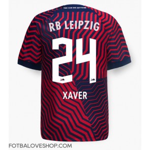 RB Leipzig Xaver Schlager #24 Venkovní Dres 2023-24 Krátký Rukáv