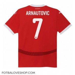 Rakousko Marko Arnautovic #7 Domácí Dres ME 2024 Krátký Rukáv