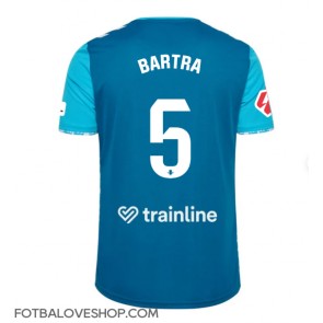 Real Betis Marc Bartra #5 Alternativní Dres 2024-25 Krátký Rukáv