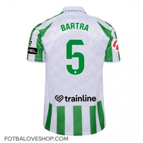 Real Betis Marc Bartra #5 Domácí Dres 2024-25 Krátký Rukáv