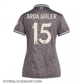 Real Madrid Arda Guler #15 Dámské Alternativní Dres 2024-25 Krátký Rukáv