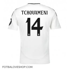 Real Madrid Aurelien Tchouameni #14 Domácí Dres 2024-25 Krátký Rukáv