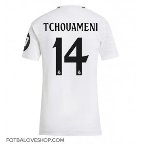 Real Madrid Aurelien Tchouameni #14 Dámské Domácí Dres 2024-25 Krátký Rukáv