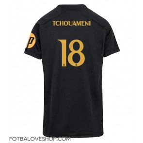 Real Madrid Aurelien Tchouameni #18 Dámské Alternativní Dres 2023-24 Krátký Rukáv