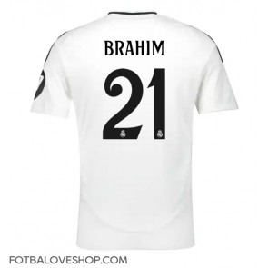 Real Madrid Brahim Diaz #21 Domácí Dres 2024-25 Krátký Rukáv