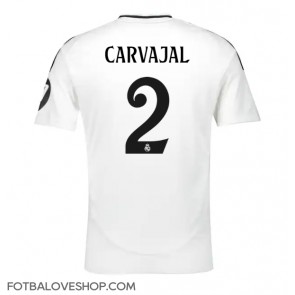 Real Madrid Daniel Carvajal #2 Domácí Dres 2024-25 Krátký Rukáv