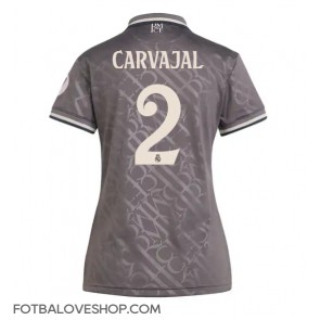 Real Madrid Daniel Carvajal #2 Dámské Alternativní Dres 2024-25 Krátký Rukáv